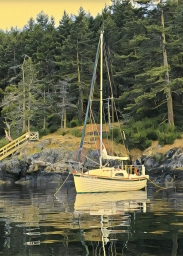 Boat Portrait Image